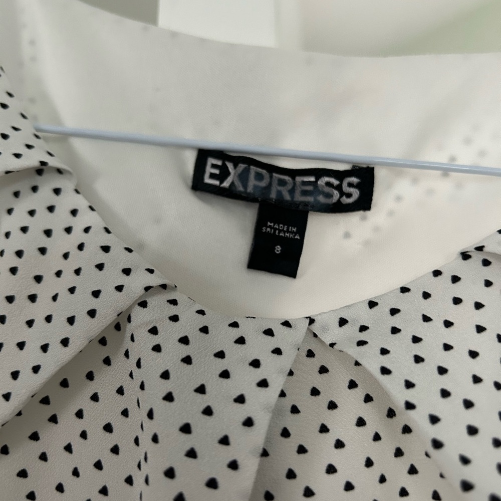 Express Size 8 Fit & Flare Dress